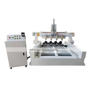 GC1225-4R Multi Spindle Wood CNC Router with 4 Spindle and 4 Rotary Axis for Furniture Legs