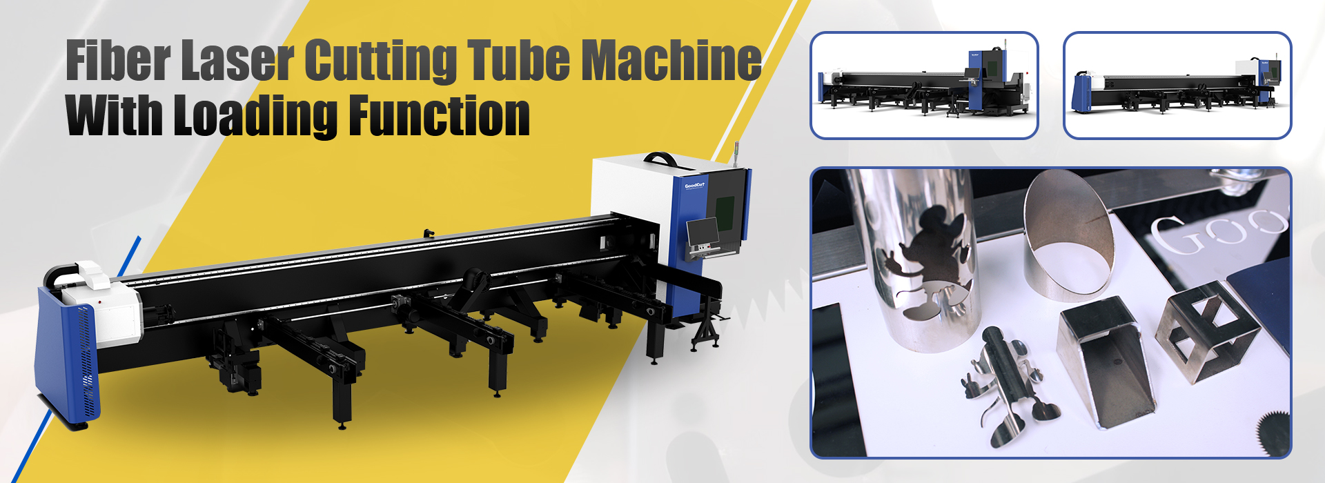 fiber laser cutting tube machine